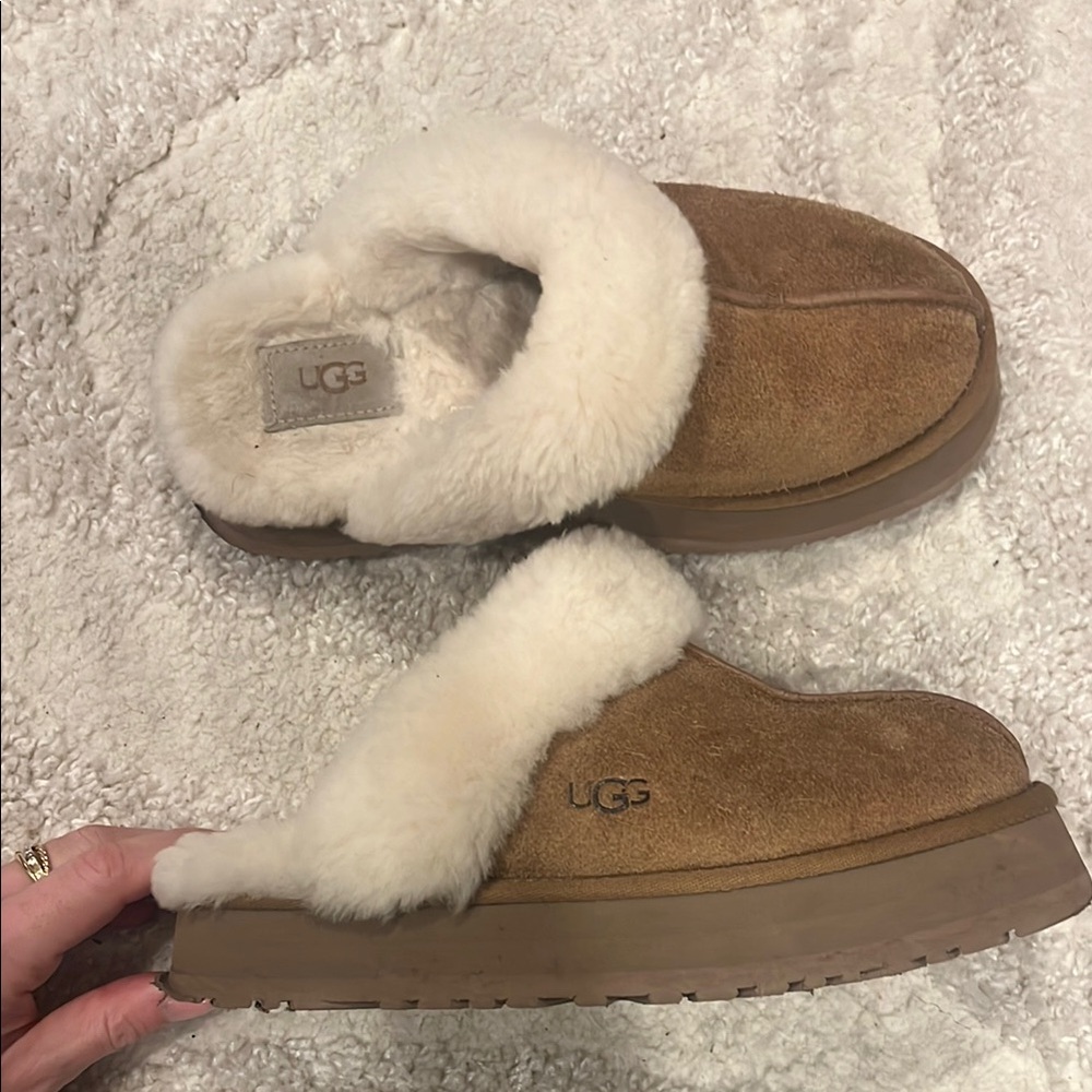 Platform UGG slippers
